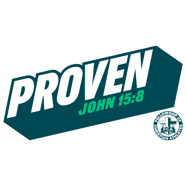 green & white proven logo